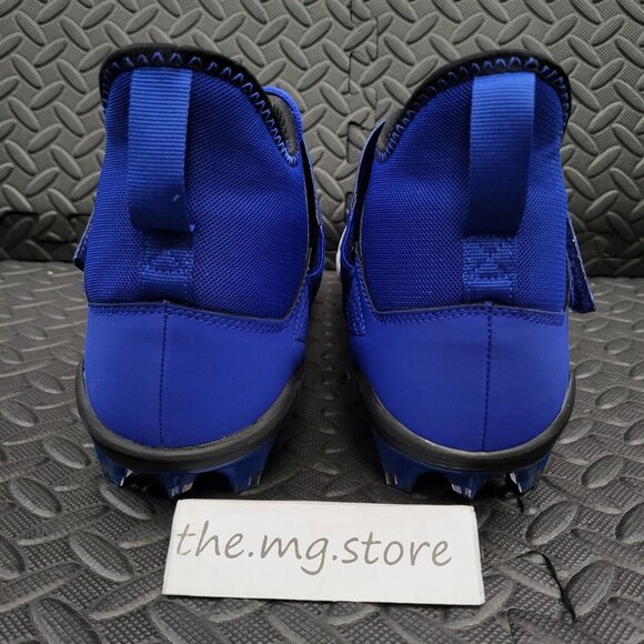 Nike Alpha Menace Pro 2 Mid Football Cleats Blue/Black BV3945-400 Men’s Size 13 - Picture 5 of 7